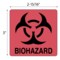 Nevs Label, Biohazard Symbol - Laminated 2-15/16" x 3" LBH-24-LAM - alternate 2
